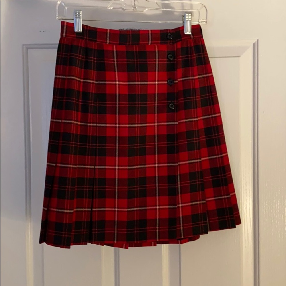 Nordstrom plaid skirt